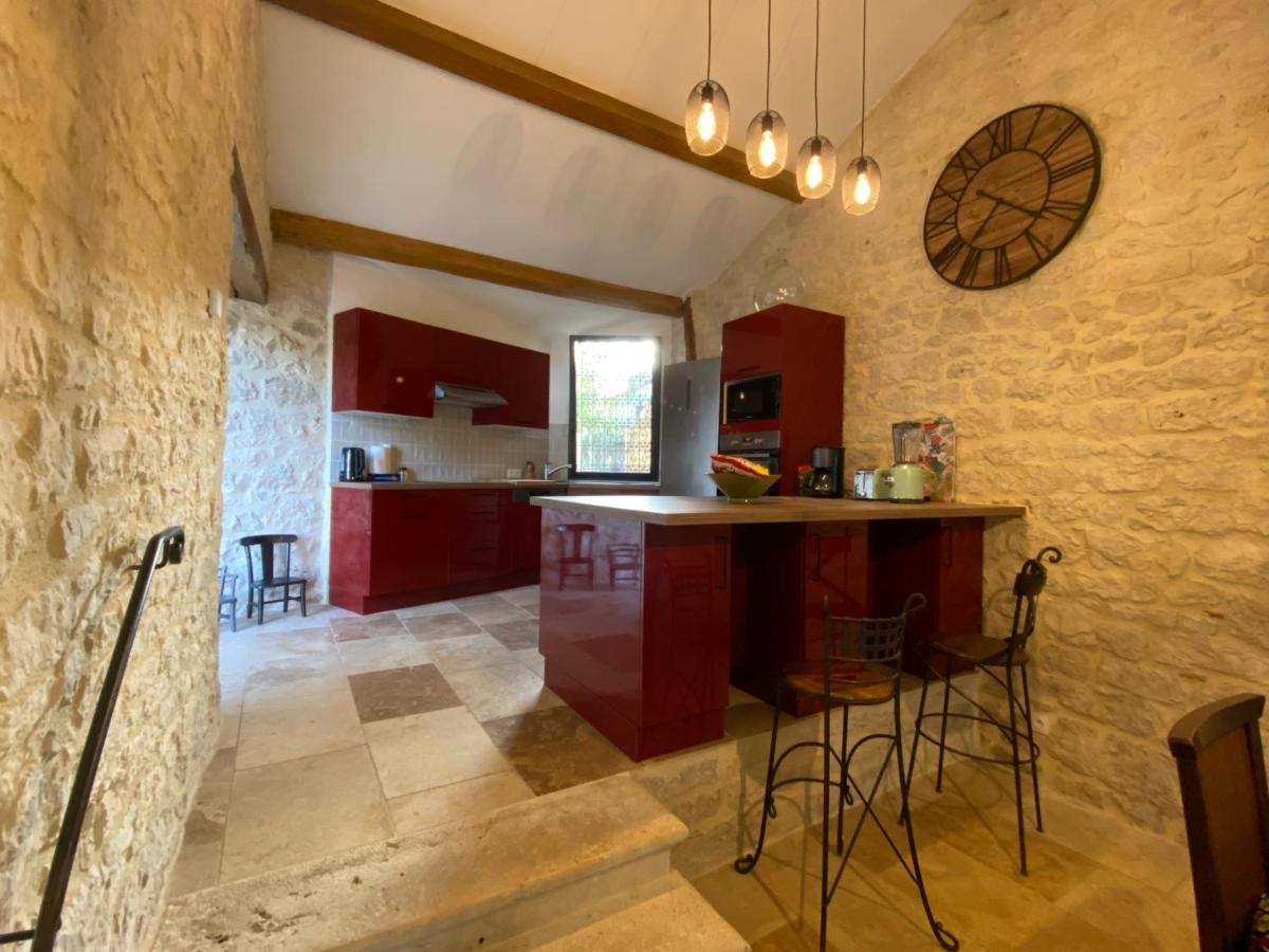 Maison De Village, Charme Et Confort Mauroux  Exterior foto